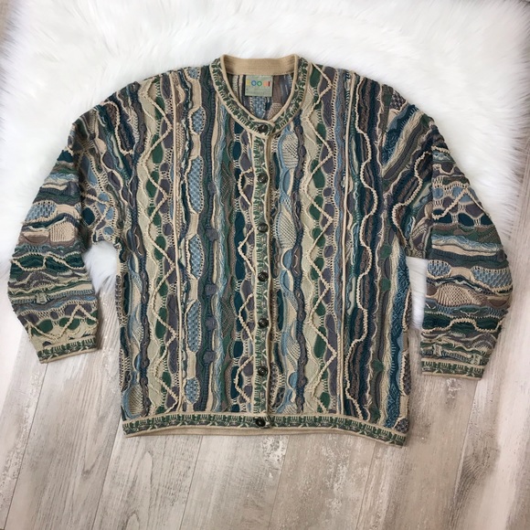 COOGI Other - Vtg. 90’s Coogi Button Up Cardigan Sweater Sz. M